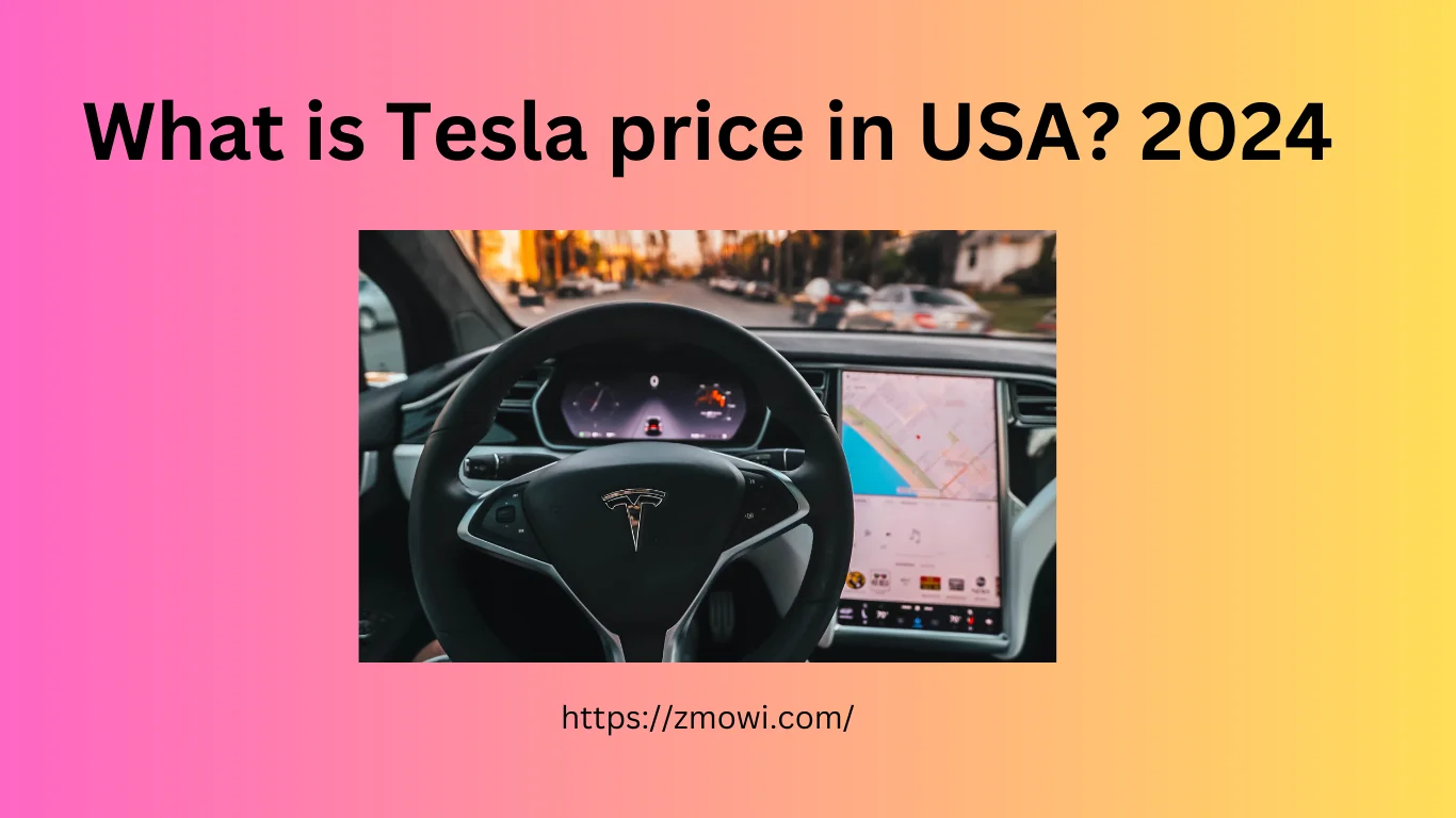 What is Tesla price in USA? 2024 Zmowi Cars Modules